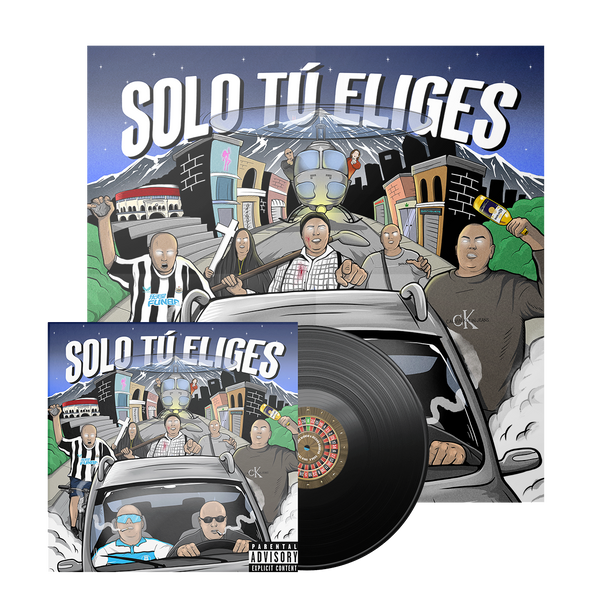 PACK VINILO + POSTER FIRMADO - SOLO TÚ ELIGES