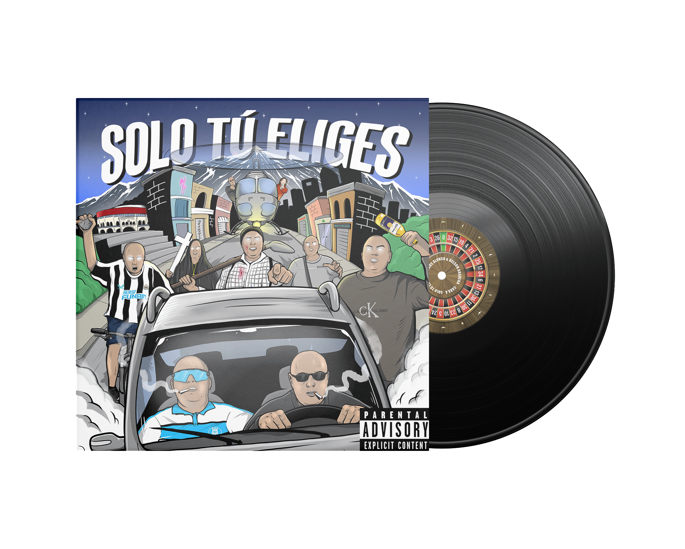 VINILO SOLO TÚ ELIGES - MIDAS ALONSO