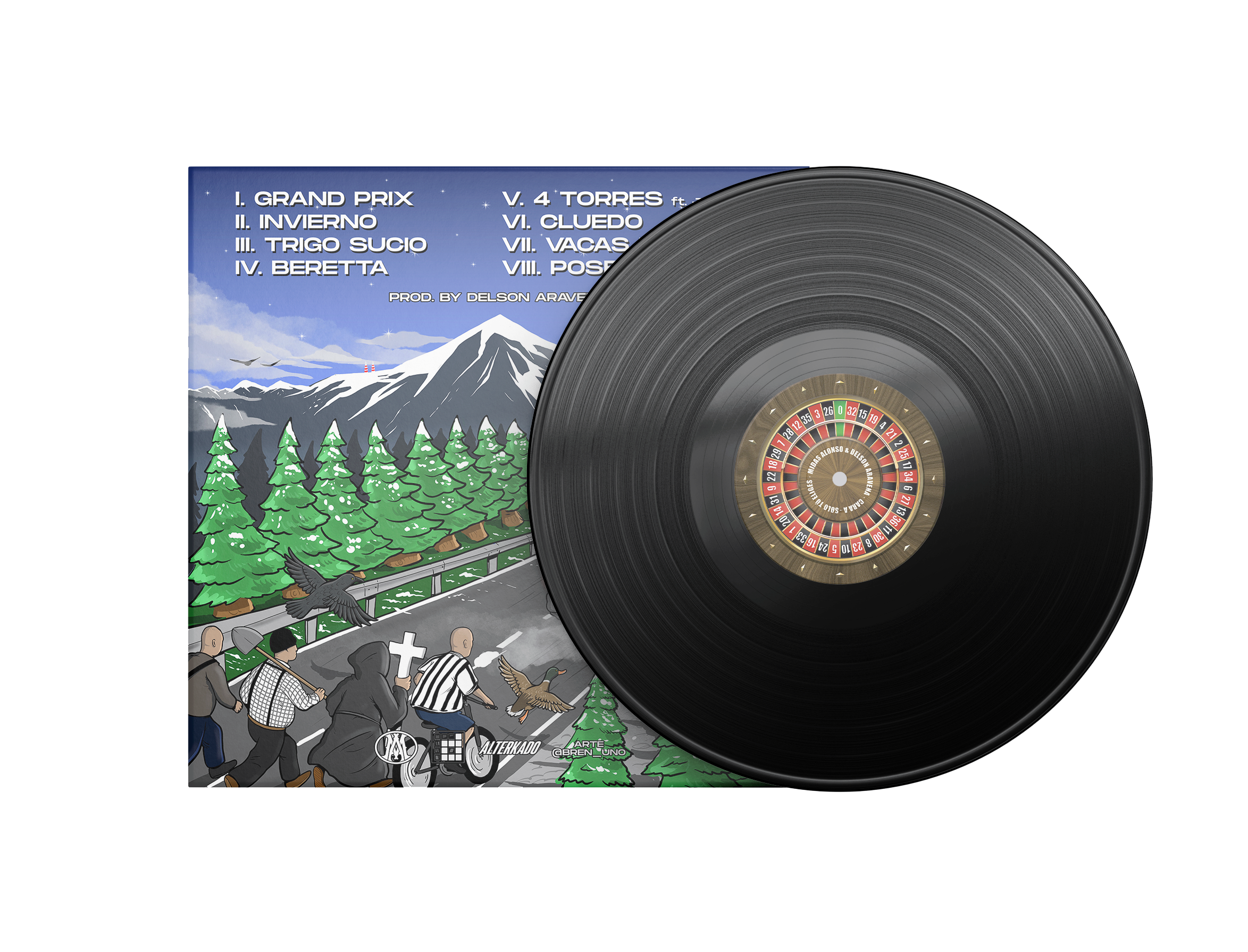 VINILO SOLO TÚ ELIGES - MIDAS ALONSO