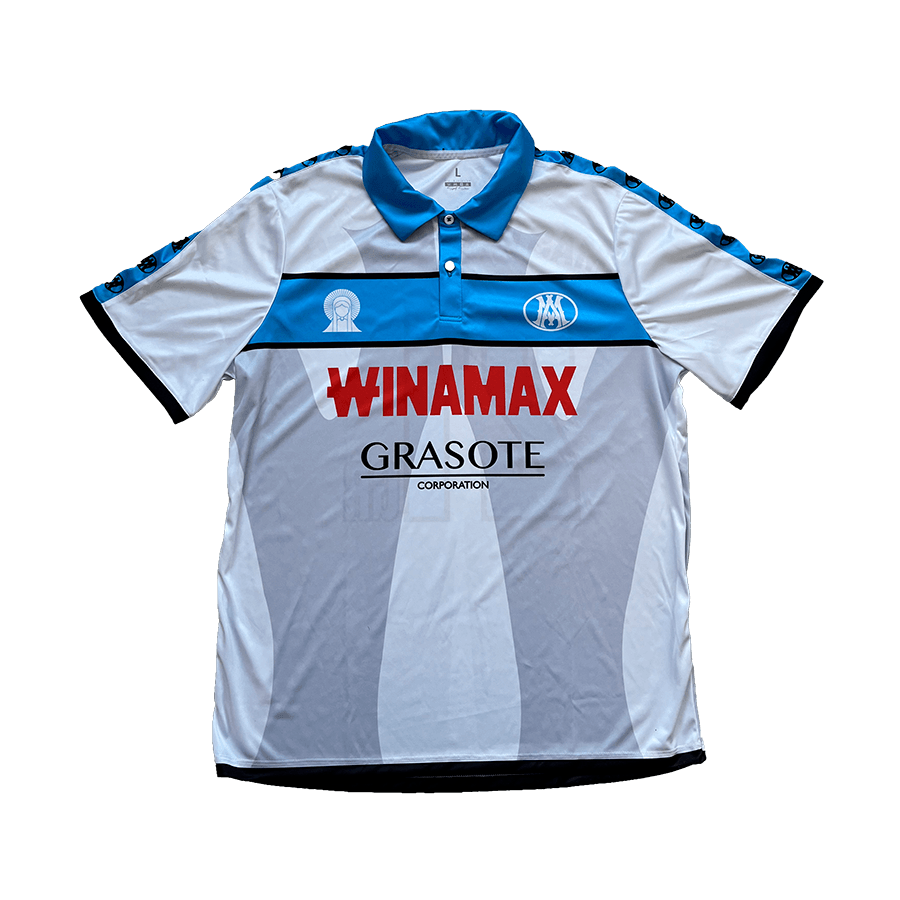 CAMISETA FÚTBOL MIDAS ALONSO MASTERCASTER BLANCO/AZUL