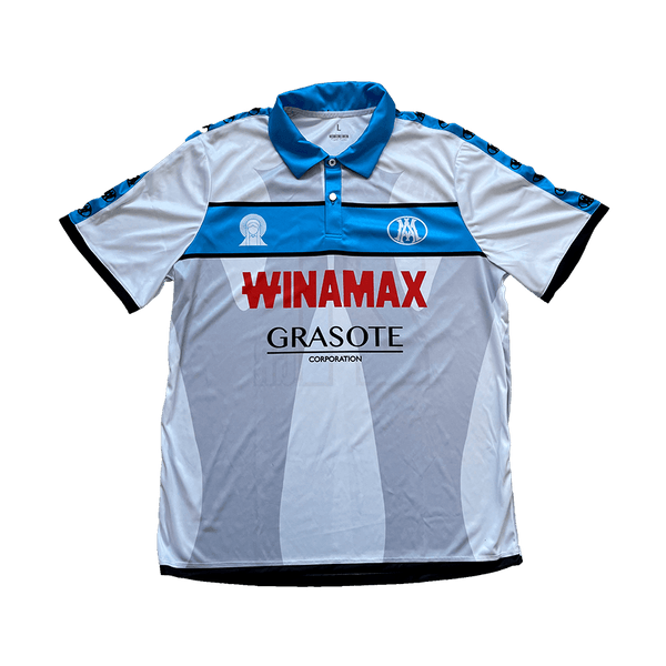 CAMISETA FÚTBOL MIDAS ALONSO MASTERCASTER BLANCO/AZUL