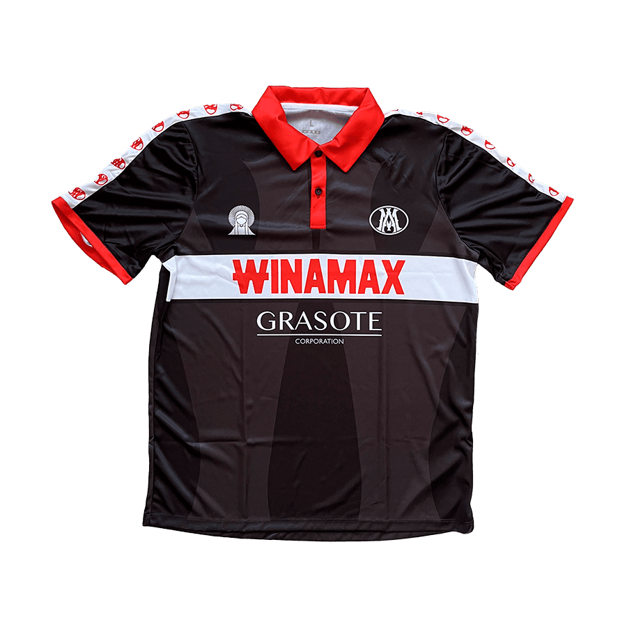 CAMISETA FÚTBOL MIDAS ALONSO MASTERCASTER NEGRA