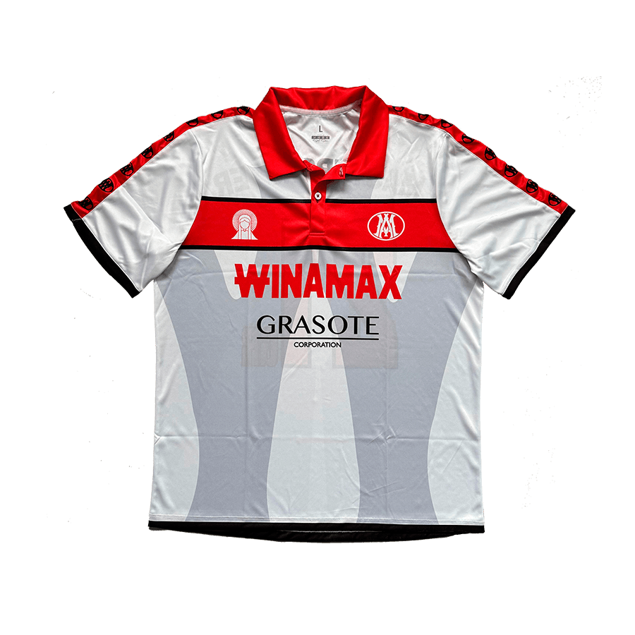 CAMISETA FÚTBOL MIDAS ALONSO MASTERCASTER BLANCO/ROJO